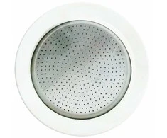 Bialetti - Tarpinė + sietelis „Brikka Induction 4tz“ kavos virimo aparatams