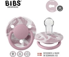 Čiulptukas Bibs De Lux Heather Baltas 1010294, 0-36 mėn, 1 vnt.