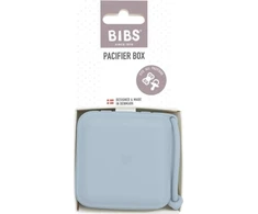 Bibs BIBS PACIFIER BOX BABY Mėlynas 2 in 1 čiulptukų dėklas ir čiulptukų sterilizavimo indas