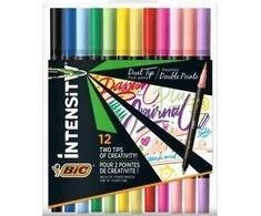 Bic Dvišalis žymeklis Intensity Dual Tip 12 BIC spalvos
