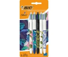 Bic BIC 4 spalvos pranešimo Botanikos lizdinė plokštelė (5vnt.)