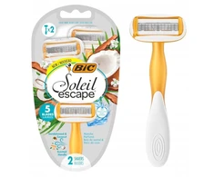 Bic BIC Skustuvas Soleil Escape 5 Sandalwood&amp;Coconut 1pak.-2vnt.