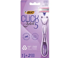 Bic Bic Sisteminiai moteriški skustuvai „Click Soleil“ 5, 1 vnt. pakuotė.