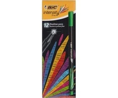 Bic Rašiklis Fineliners Intensity Fine, žalias, pakuotėje 12 vnt. 449190