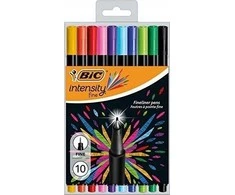 Bic Rašiklių rinkinys FineLiners Intensity Fine 0.4 mm, 10 spalvų rinkinys CEL1011727