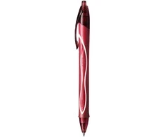 Bic Gelinis rašiklis Gel-Ocity Quick Dry, raudonas, pakuotėje 12 vnt. 494671