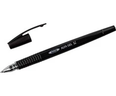 Bic Alfa Gel juodas gelinis rašiklis (10 vnt) DELI