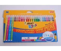 Bic Kid Couleur Fluo flomasteriai 24 spalvos
