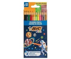 PIEŠTUKAI SPALVOTI BIC COSMO 12SPALVŲ