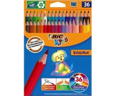 Bic Pieštukas kreditai vaikams Evolution Evolution ECOLjuces 36vnt.
