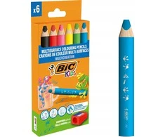 Bic OLO PENCIL 6COL/110 TEMP BC PUD