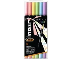 Bic Dvišalis žymuo Intensity Dual Pastel 6vnt BIC