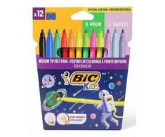 Bic PISAKI 12 spalvų KIDS SPECIAL EDITION BC PUD
