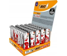 Bic Bic Zapalniczka j26 1op.-50szt Mix wzorów i kolorów