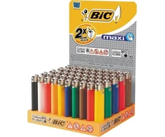 Bic Bic Zapalniczka j26 1op.-50szt Mix wzorów i kolorów