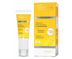 Bielenda Professional „SupremeLab Barrier Renew“ maitinamasis apsauginis kremas su keramidais SPF50 40 ml
