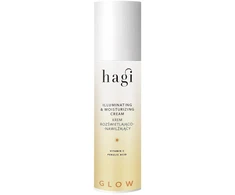 Bielenda HAGI_Glow kreminis veido kremas, suteikiantis spindesio ir drėkinantis, dieninis 50 ml