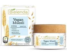 BIELENDA VEGAN MUESLI Drėkinamasis dieninis ir naktinis kremas 50ml