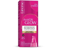 Lirene AntiOX Glow antyoksydacyjny emo-krem su SPF20 na pierwsze zmarszczki 40ml