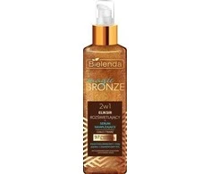 Bielenda BIELENDA Magic Bronze Švytėjimą suteikiantis eliksyras + drėkinantis serumas 2 in 1 veidui ir kūnui 150 ml