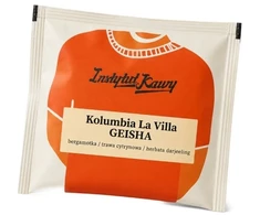 Big-Active Drip Bag Instytut Kawy maltos kavos Kolumbija La Villa GEISHA dėžutė 6x12g