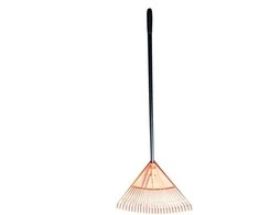 Okko Big PLASTIC FAN RAKE WITH METAL HANDLE VG14