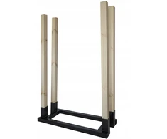 Big Didelis malkų laikiklis Metalinis 80CM. Mediniai stovai