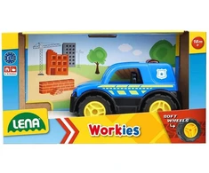 Lena Workies policja 12 cm dėžutėje
