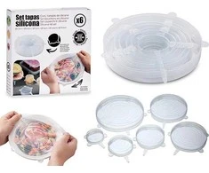 Bigbuy Home Set Silikoninė lovatiesė (6 dalys) (3 x 19 x 19 cm)