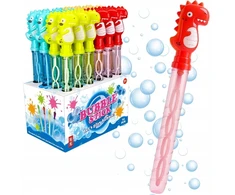 BIGTOYS Bańki dinozaur 37cm 4kol BBAŃ2304 62304