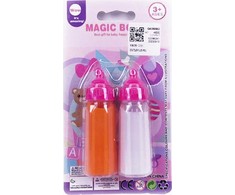 Bigtoys MAGIC BOTTLE BUTELLIAI KŪDIKIAMS 2 Vnt. dingstančios pieno sultys