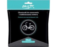 Bike On Wax Dviračių valymo ir poliravimo servetėlės