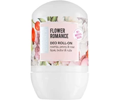 Biobaza Flower Romance Natural Ingredients Refreshing Floral Dezodorantas Roll-On For Women, 50 ml