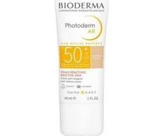 BIODERMA Photoderm AR SPF50+, Apsauginis kremas nuo saulės į raudonį linkusiai odai, su išsiplėtusiais kapiliarais 30ml