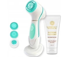 Bioderma LUMINEO Professional Line turkio spalvos šepetėlis + Lumineo valomasis gelis jautriai odai 100 ml