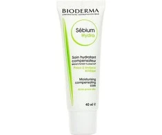 Bioderma Sebium Hydra Moisturising Compensating Creme Drėkinamasis kremas veidui, 40 ml