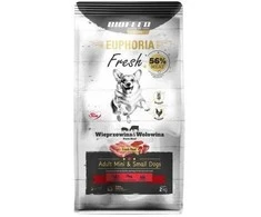 Šunų Maistas - BIOFEED Euphoria Fresh Adult Mini &amp; Small Kiauliena su Jautiena 2kg