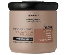 BIOPOINT Professional Hair Program Atkuriamoji ir maitinamoji kaukė pažeistiems plaukams 400 ml