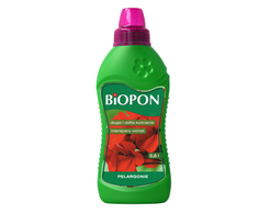 BIOPON skystos trąšos pelargonijoms 0,5 l