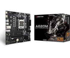 Biostar A620MS pagrindinė plokštė AMD A620 Lizdas AM5 micro ATX