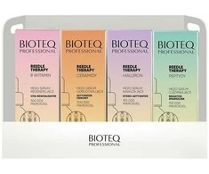 Bioteq „Reedle Therapy“ – mezo serumo rinkinys su mikroadatomis, 4 x 30 ml
