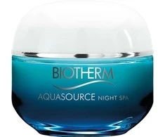 Biotherm Aquasource Night Spa naktinis veido kremas-kaukė, 50 ml