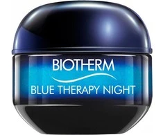 Biotherm Mėlyna Therapy Night Skin Kreminis jauninantis naktinis veido kremas, 50 ml