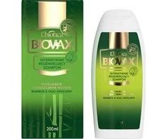 BIOVAX intensyviai regeneruojantis plaukų šampūnas su bambukais ir avokadų aliejumi, 200 ml