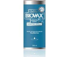 Intensyvaus poveikio atkuriamasis šampūnas su keratinu ir šilku Biovax, 200 ml