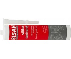 „Bisan“ SANITARINIS SILIKONAS, CLEAR, 300 ml (kasetė) [12]