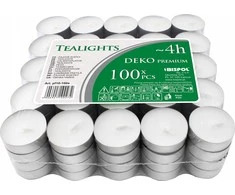 Iso Trade Žvakės/arbatos žvakės 4h - rinkinyje 100 vnt