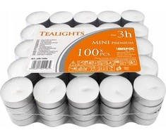 Iso Trade Žvakės / arbatos žvakės 3h - rinkinyje 100 vnt