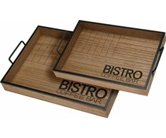 Bistro serviravimo padėklai, 2 vnt