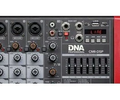Dna Professional DNA CM8-DSP - USB garso maišytuvas su MP3 grojimo funkcija